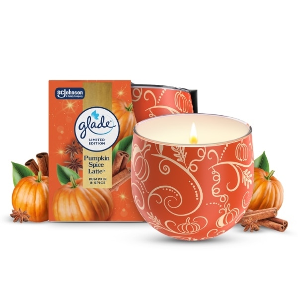 Glade Candle Pumpkin 108g