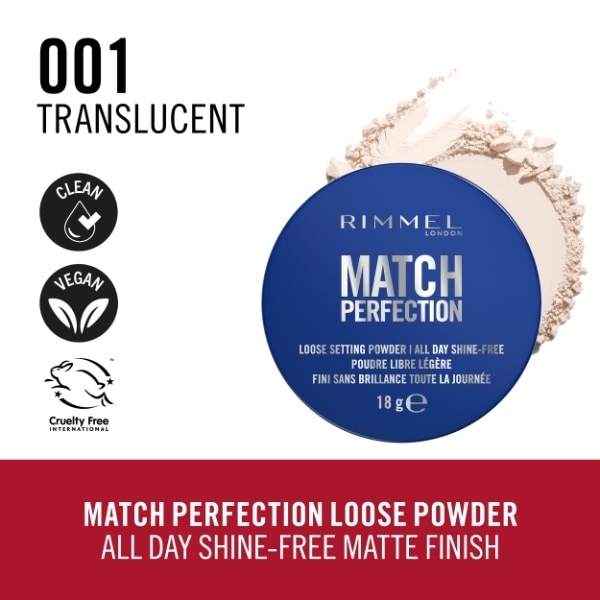 Rimmel Match Perfection Loose Powder 001