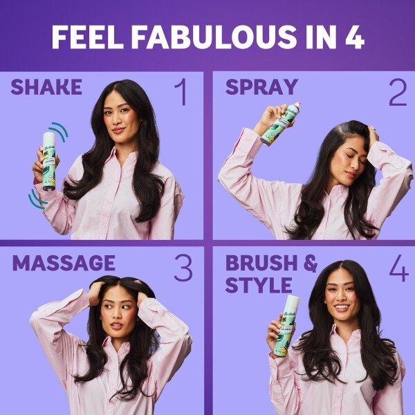 BATISTE DRY SHAMPOO ELECTRIFY RBERRY 280