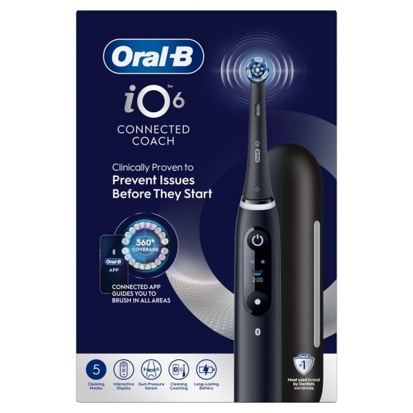 Oral B Io6 Black Ultimate Clean Toothbrush