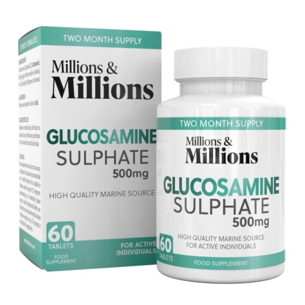Millions & Millions Glucosamine - 500Mg - 60 Tablets