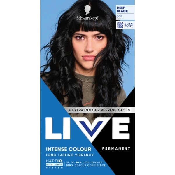 Live Intense Colour 099 Deep Black