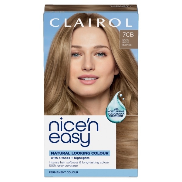 Clairol Nice'n Easy Hair Dye 7CB Dark Champagne Blonde