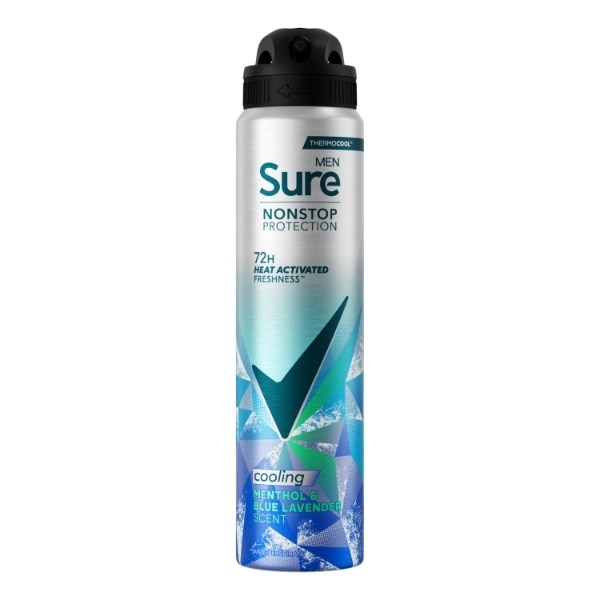 Sure Men Non-Stop Menthol & Blue Lavender Anti-Perspirant Deodorant 250ml