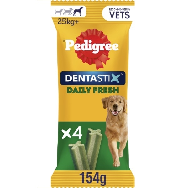 Pedigree Dentastix Chews Large Dog 4 Pack