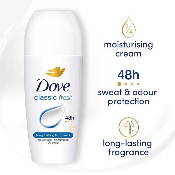 Dove Classic Roll On 50ml