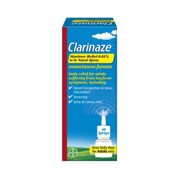 CLARINAZE ALLERGY SPRAY 60ML