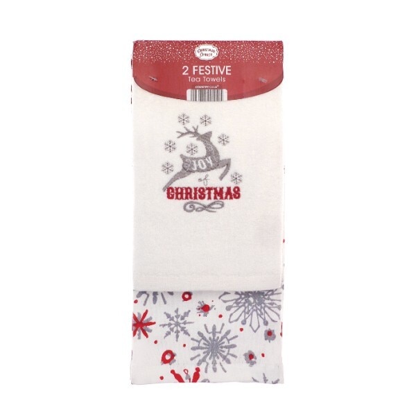 Tea Towel 2Pk Joy