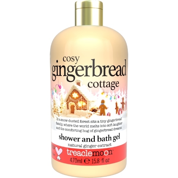 Treaclemoon Cosy Gingerbread Cottage Shower & Bath Gel 470ml