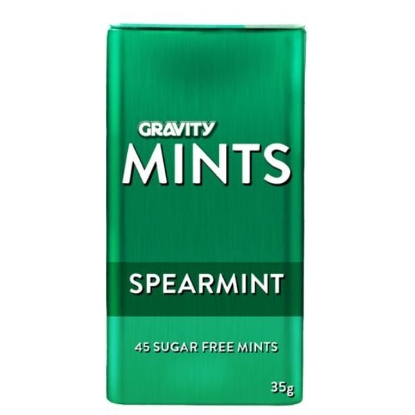 Gravity Mints Tin Spearmint 45 Piece