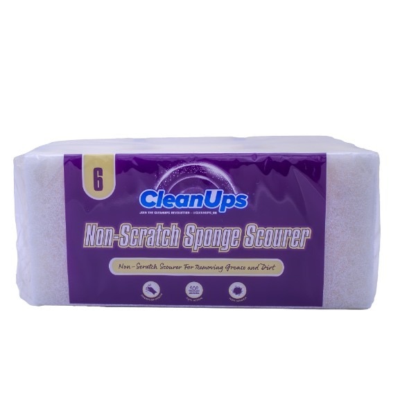 Cleanups Nonscratch Sponge Scourer 6 Pack