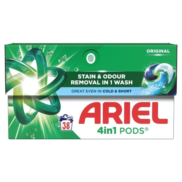 Ariel 4In1 Pods, Washing Capsules 38