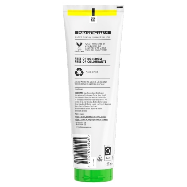 Herbal Essences Daily Detox Clean Conditioner 275Ml