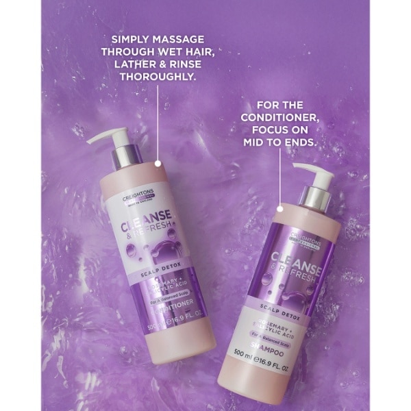 Creightons Pro Cleanse Refresh Shampoo 500ml