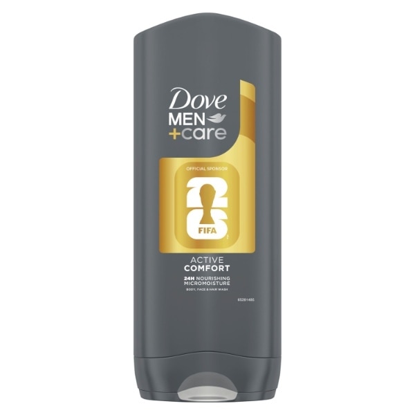 Dove Men 3-In-1 Body Wash Active Comfort 400Ml