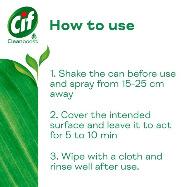 Cif Bathroom Mousse Citrus Burst 500ml
