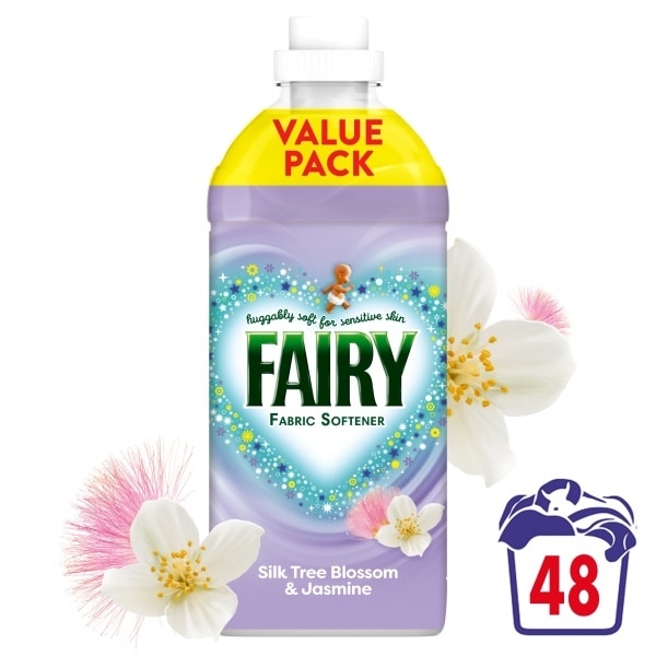 Fairy Fabric Softener, Silk Tree Blossom & Jasmine 48 Washes