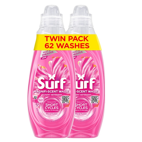 Surf Magnifi-Scent Wash Floral Fusion Detergent 2X31w