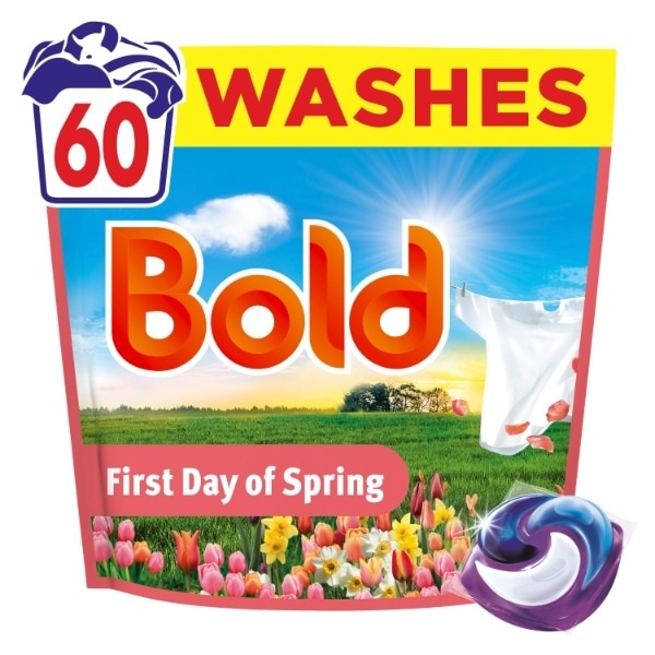 Bold 2In1 Pods First Day Spring 60 Pack