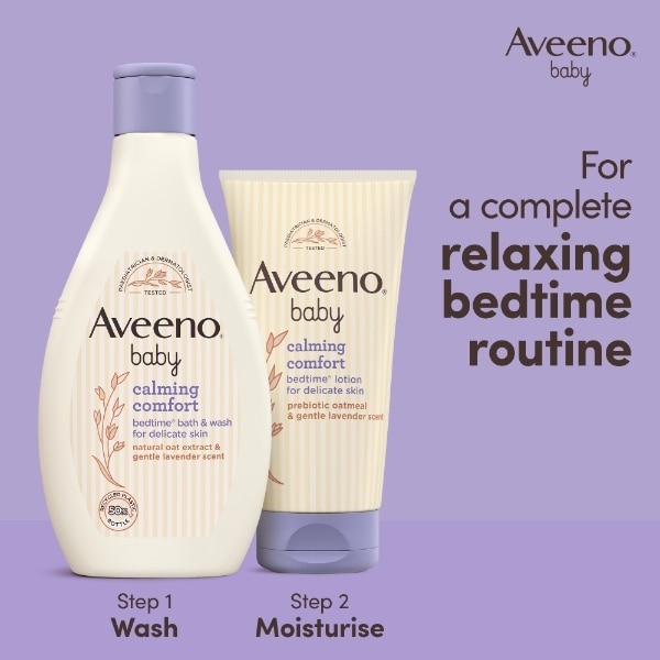 Aveeno Baby Calming Comfort Bedtime Baby Bath & Wash 400ml