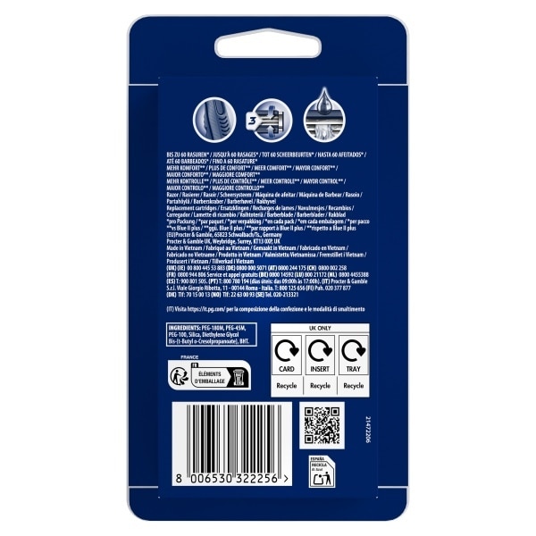 Gillette Sensor 3 Base 1 Pack