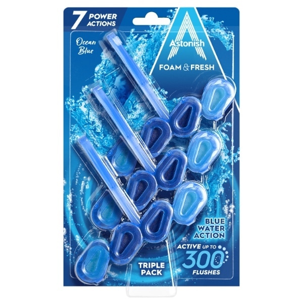 Astonish Foam Fresh Rim Ocean 3 Pack