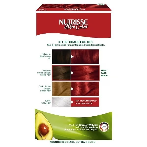 Nutrisse Ultra Colour 6.6 Fiery Red