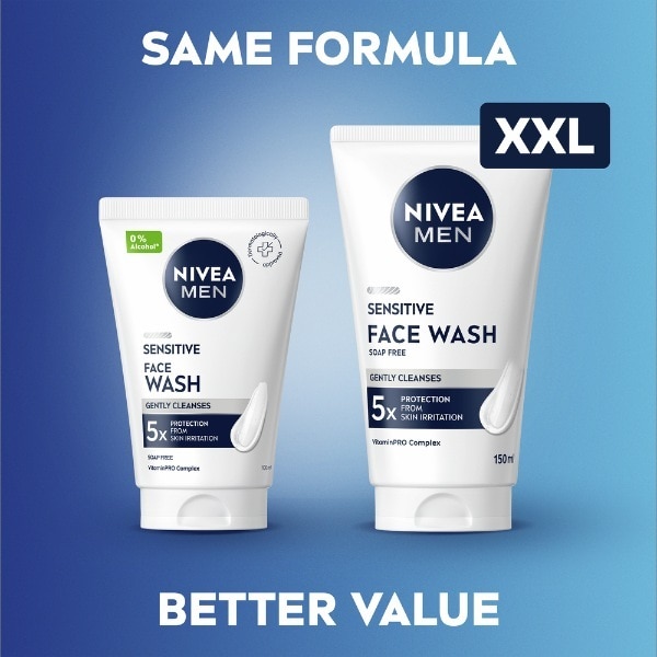 Nivea Men Cleansing Sensitive Face Wash 150ml
