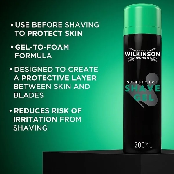Wilkinson Sword Sensitive Shave Gel 200ml