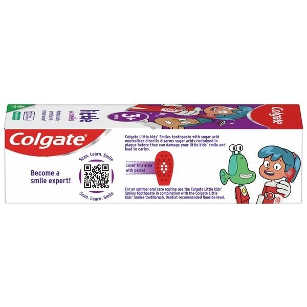 Colgate Little Kids' Smiles 3+ Years Toothpaste 50Ml