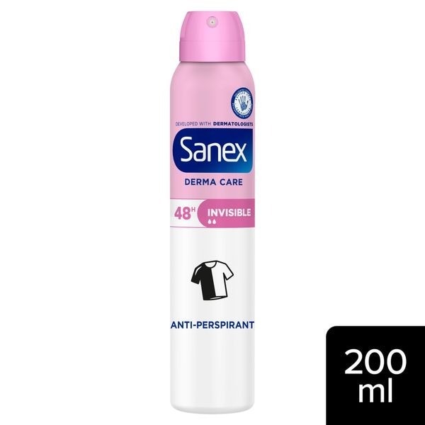 Sanex Derma Care Invisible Dry 48H 200ml