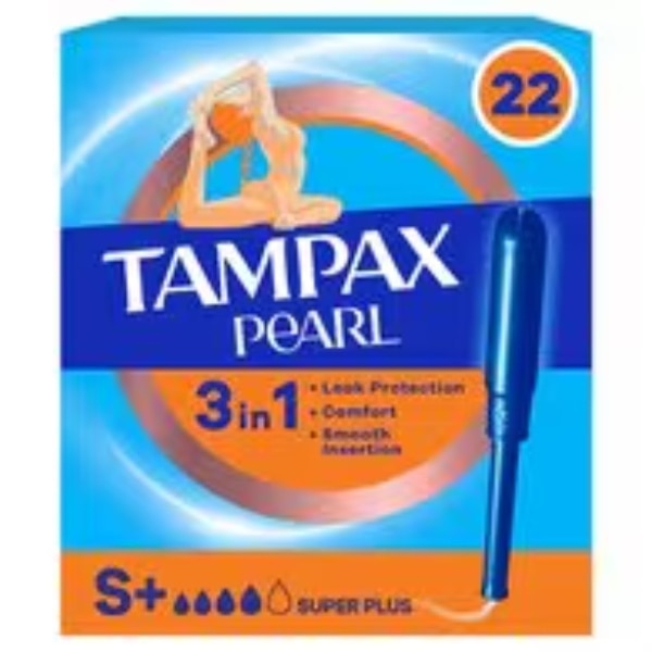 TAMPAX PEARL SUPER PLUS 22CT