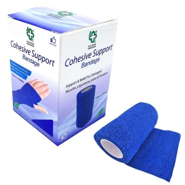 Cohesive Bandage Blue 7.5Cm X 4.5M