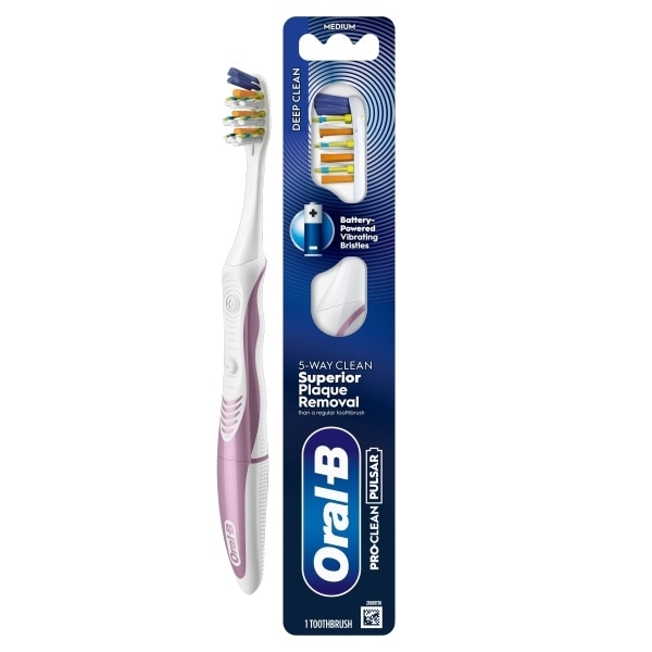 Oral B Pulsar Pro Clean Medium Manual Toothbrush