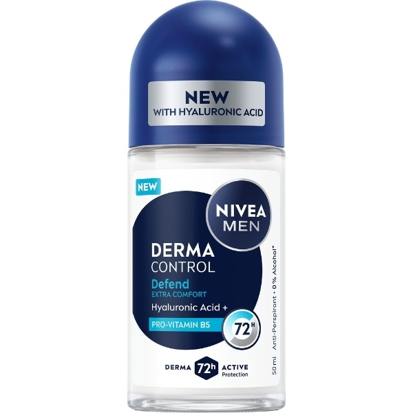 NIVEA DERMA EXTRA COMF 72H DEO RO 50ML