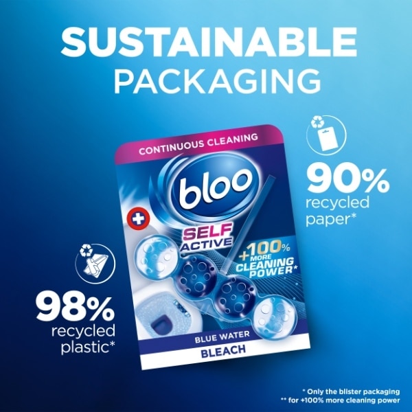 Bloo Self Active Bleach 3 Pack