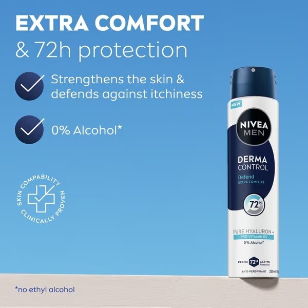 Nivea Men Extra Comfort 72H Antiperspirant 250ml