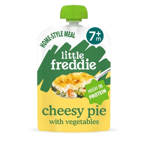 Little Freddie Organic Cheesy Pie With Vegetables 6x130g