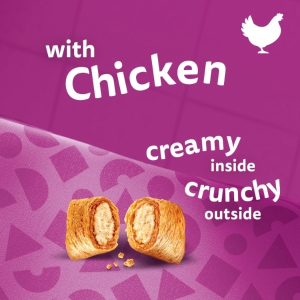 Whiskas Groom & Care Adult Cat Treats With Chicken 45G