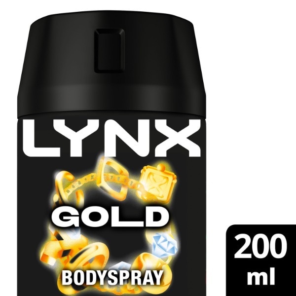 Lynx Gold Bodyspray 200ML