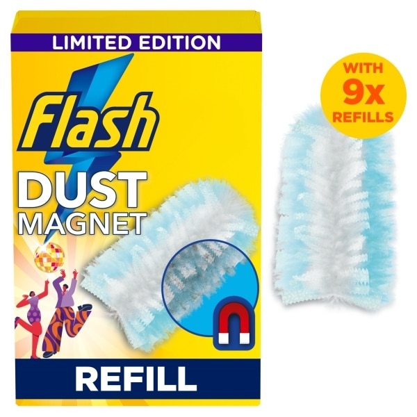 Flash Dust Magnet Refill Dance 9 Pack