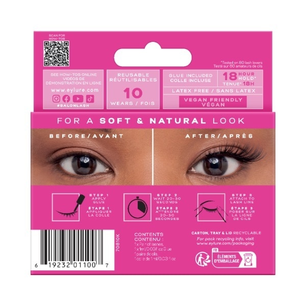Eylure Salon Lash- 3/4 Length No.3