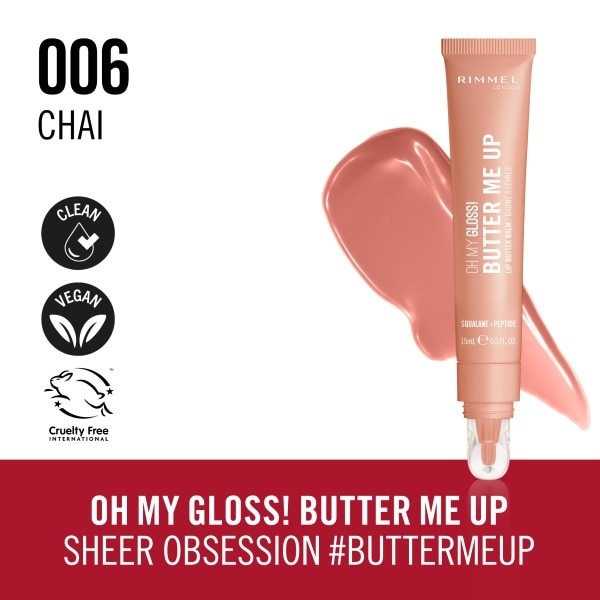 Rimmel Oh My Gloss Butter Me Up Chai