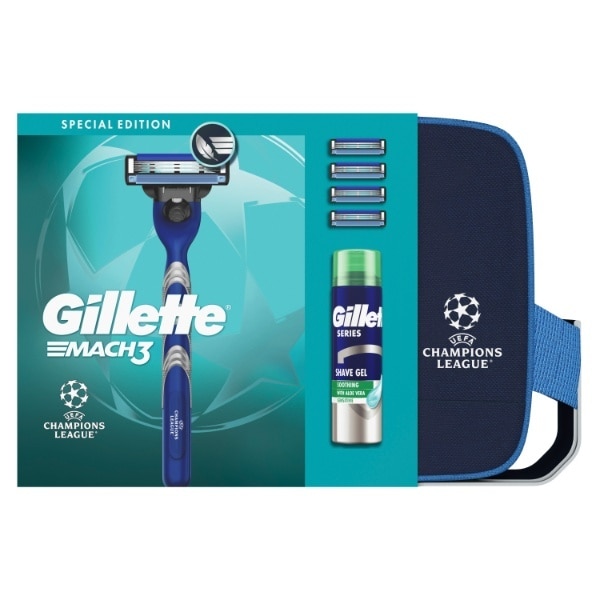 Gillette Mach 3 Washbag Gift Set