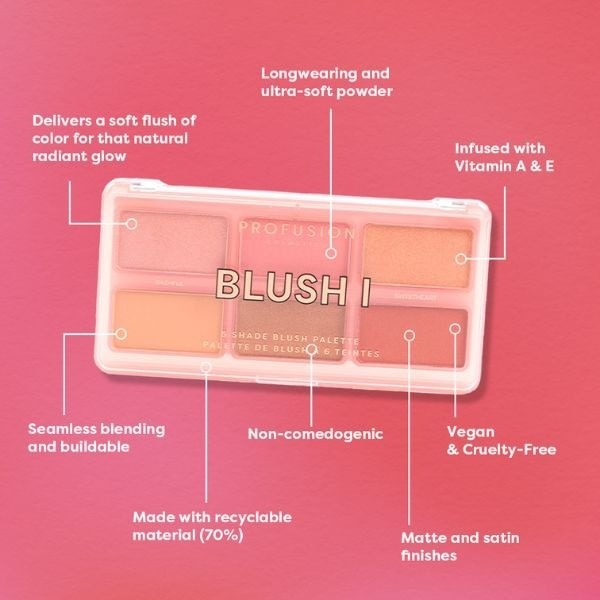 Profusion Mini Artistry Blush Palette