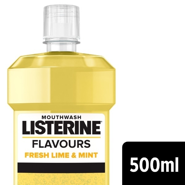 Listerine Flavours Lime & Mint 500ml