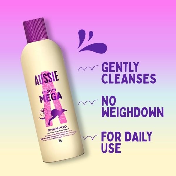 AUSSIE MEGA SHAMPOO 400ML.
