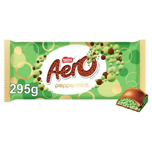 Aero Peppermint Block 295g