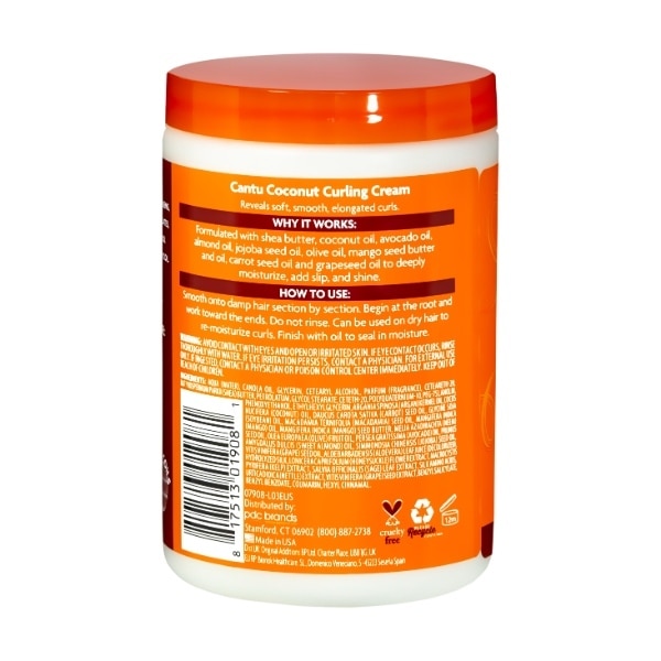 Cantu Shea Butter Natural Coconut Curl Cream 709g