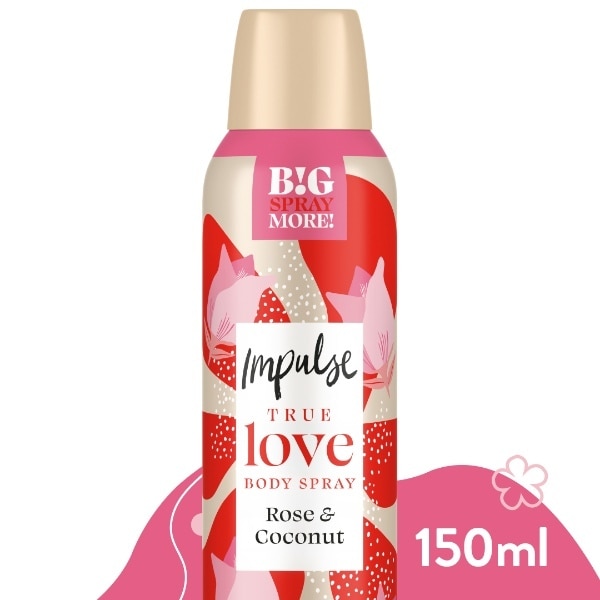 Impulse True Love Body Spray 150ml